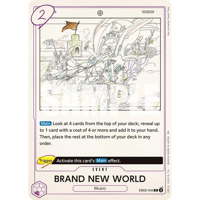 OPCG [EB02-040 R] BRAND NEW WORLD
