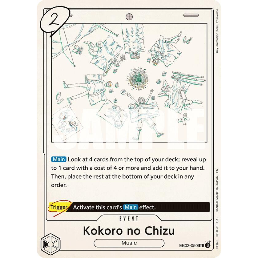 OPCG [EB02-050 R] Kokoro no Chizu