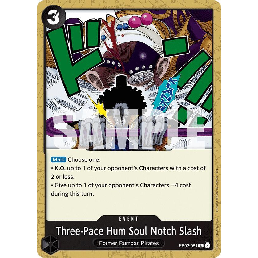 OPCG [EB02-051 C] Three-Pace Hum Soul Notch Slash