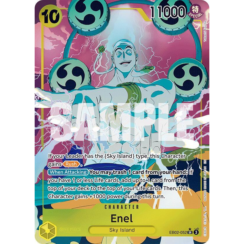 OPCG [EB02-052 SR] Enel (Alternate Art)