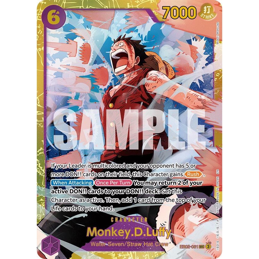 OPCG [EB02-061 SEC] Monkey.D.Luffy