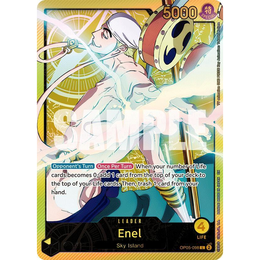 OPCG [EB02-OP05-098 L] Enel (SPR)