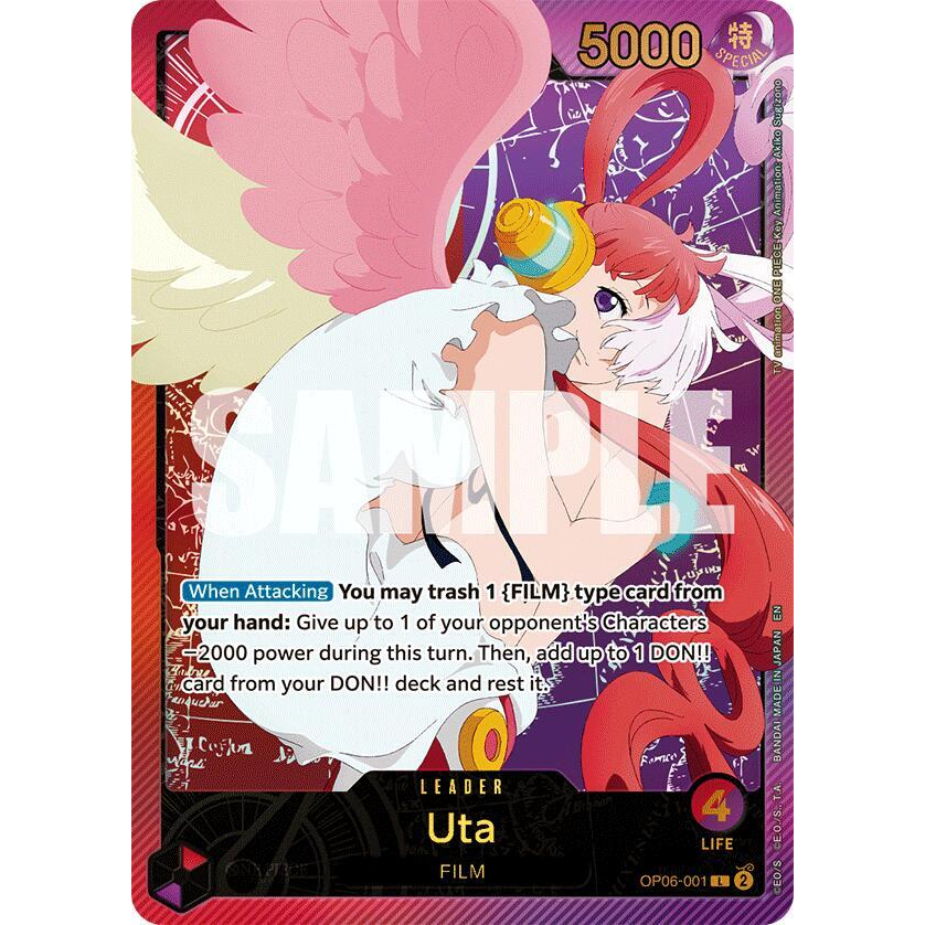 OPCG [EB02-OP06-001 L] Uta (SPR)