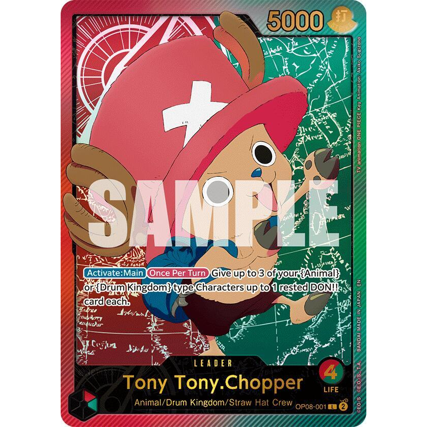 OPCG [EB02-OP08-001 L] Tony Tony.Chopper (SPR)