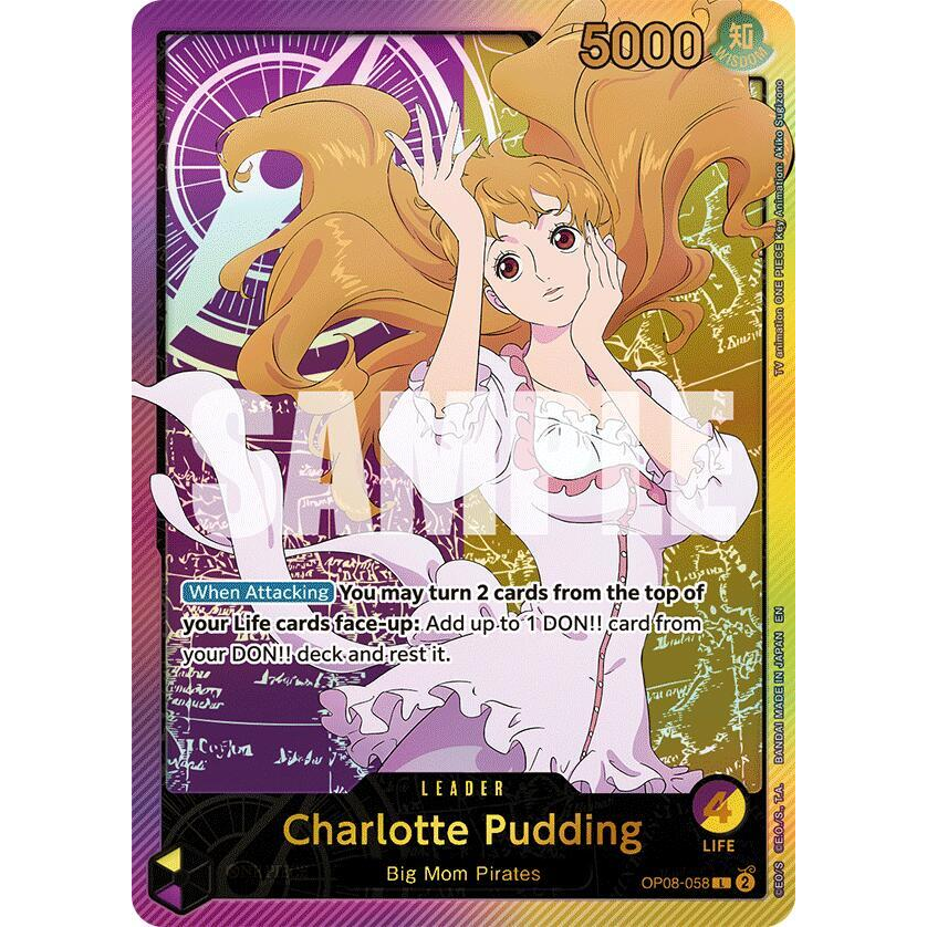 OPCG [EB02-OP08-058 L] Charlotte Pudding (SPR)