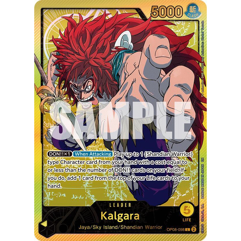 OPCG [EB02-OP08-098 L] Kalgara (SPR)