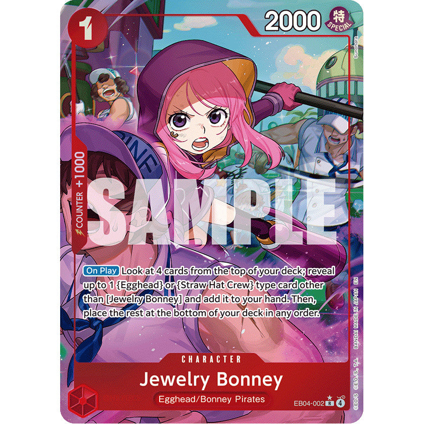 OPCG [EB04-002 R] Jewelry Bonney (Alternate Art)
