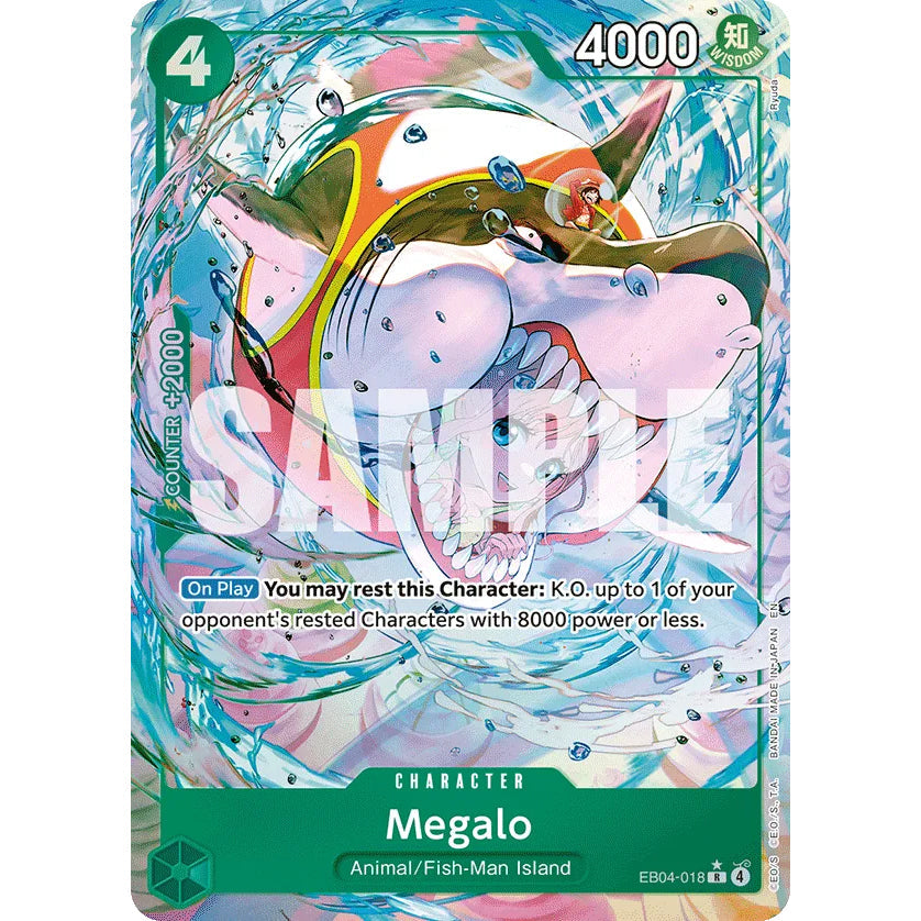 OPCG [EB04-018 R] Megalo (Alternate Art)