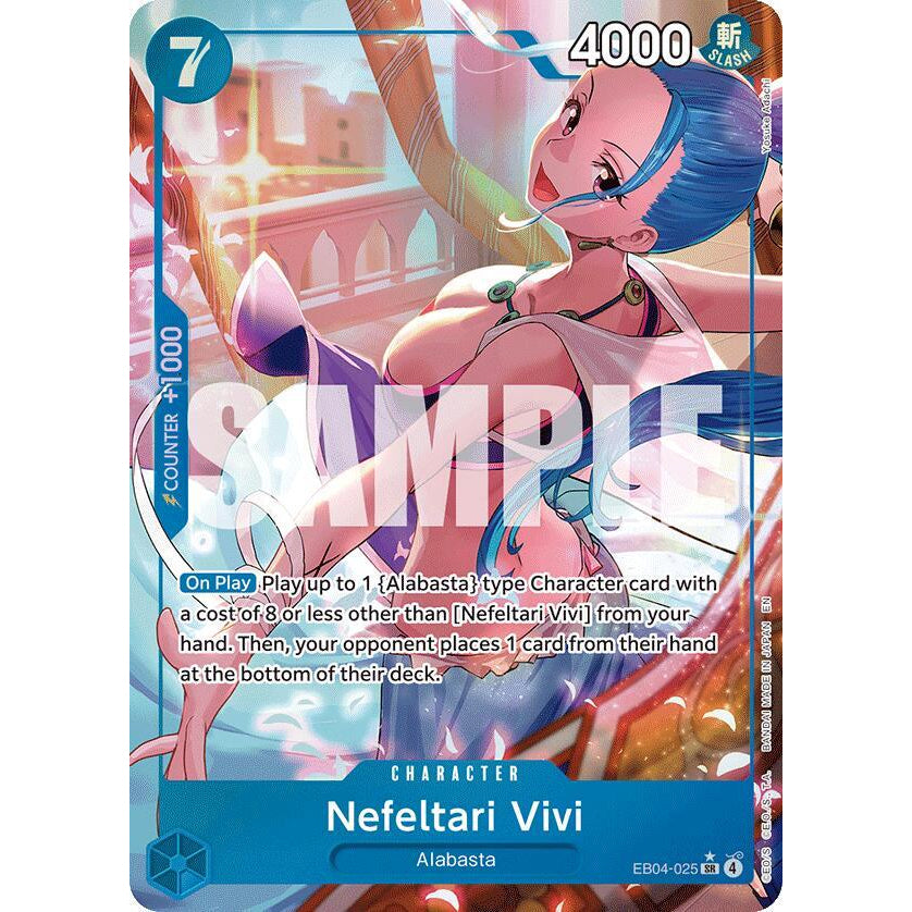 OPCG [EB04-025 SR] Nefeltari Vivi (Alternate Art)