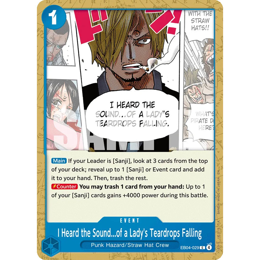 OPCG [EB04-029 UC] I Heard the Sound...of a Lady's Teardrops Falling