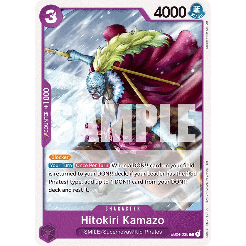 OPCG [EB04-035 C] Hitokiri Kamazo