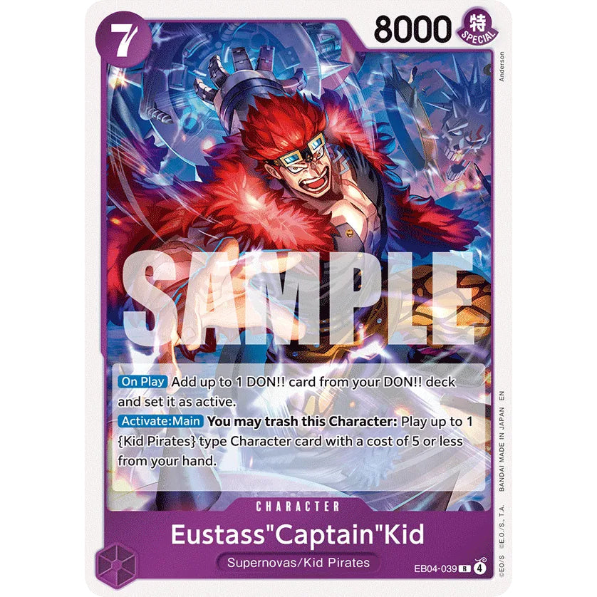 OPCG [EB04-039 R] Eustass"Captain"Kid