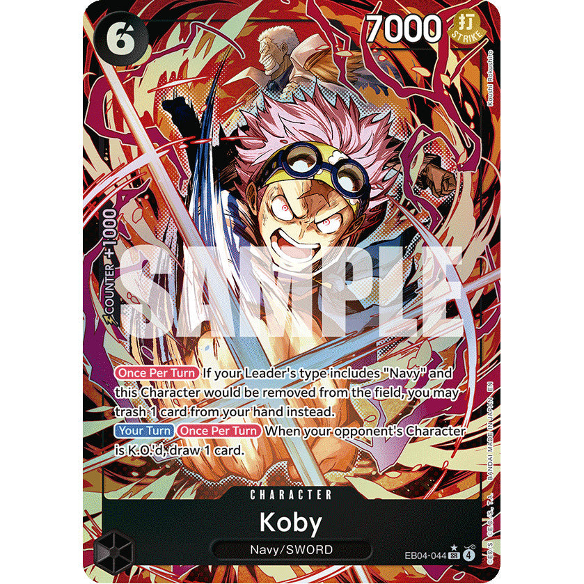 OPCG [EB04-044 SR] Koby (Alternate Art)
