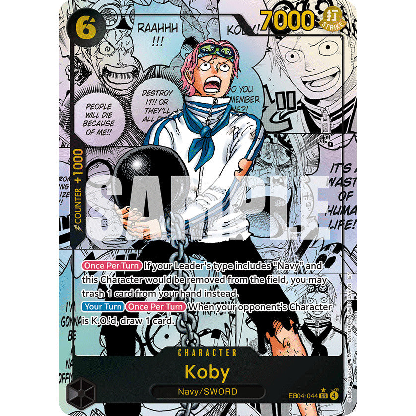 OPCG [EB04-044 SR] Koby (Manga)