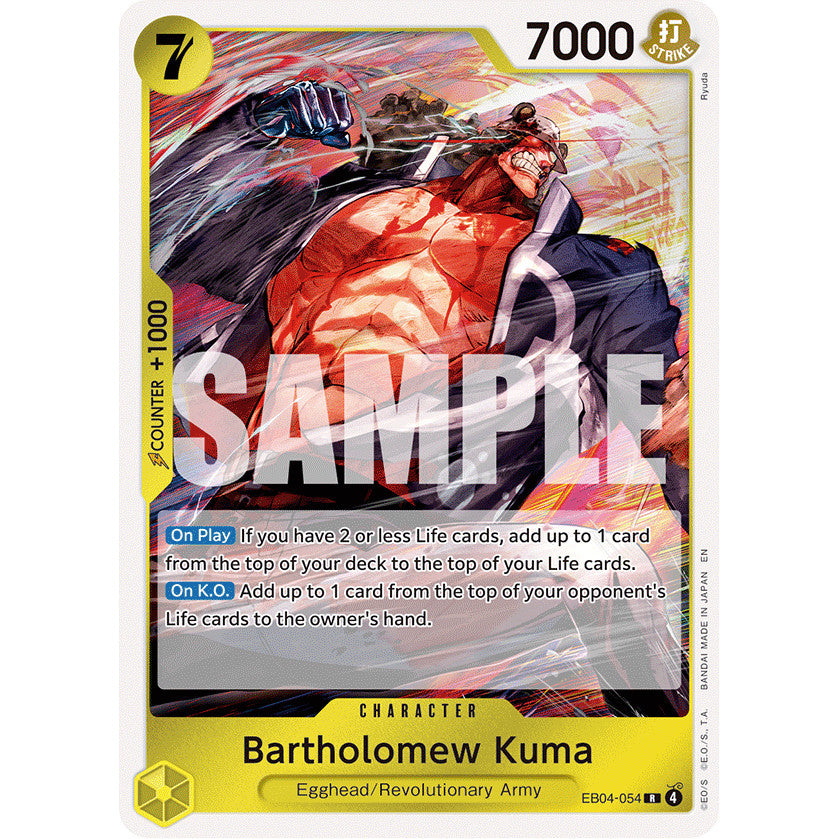 OPCG [EB04-054 R] Bartholomew Kuma