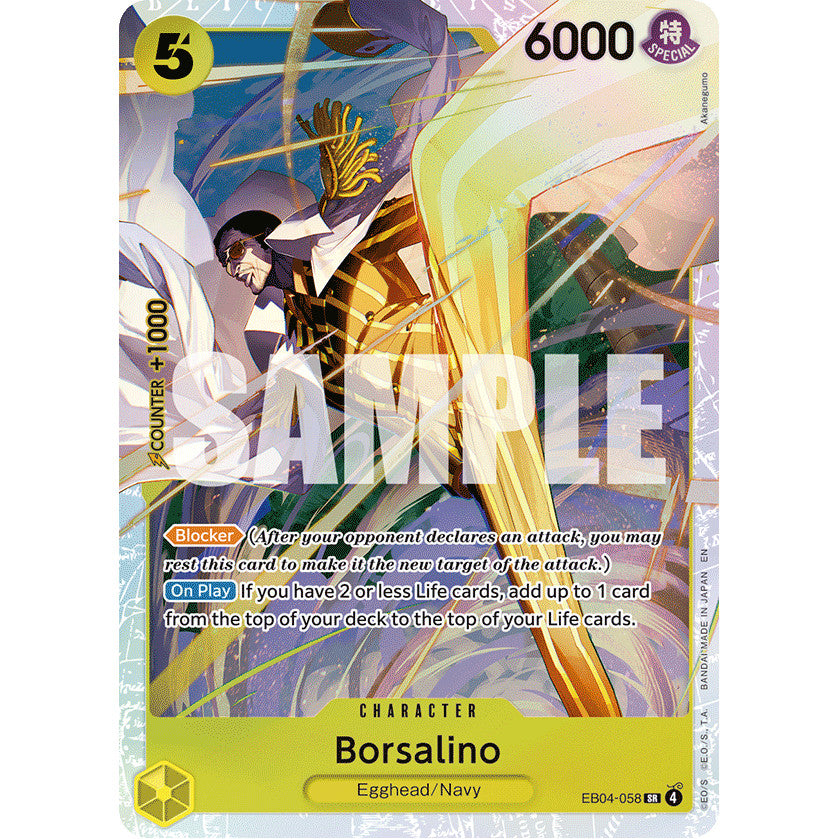 OPCG [EB04-058 SR] Borsalino