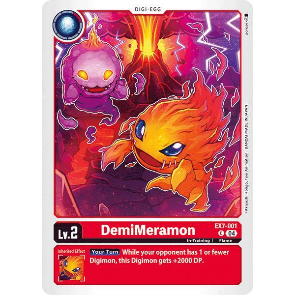 DCG [EX7-001 C] DemiMeramon – Bento Gaming