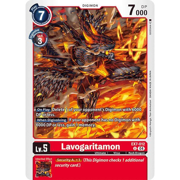 DCG [EX7-012 U] Lavogaritamon