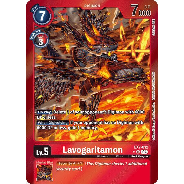 DCG [EX7-012 U] Lavogaritamon