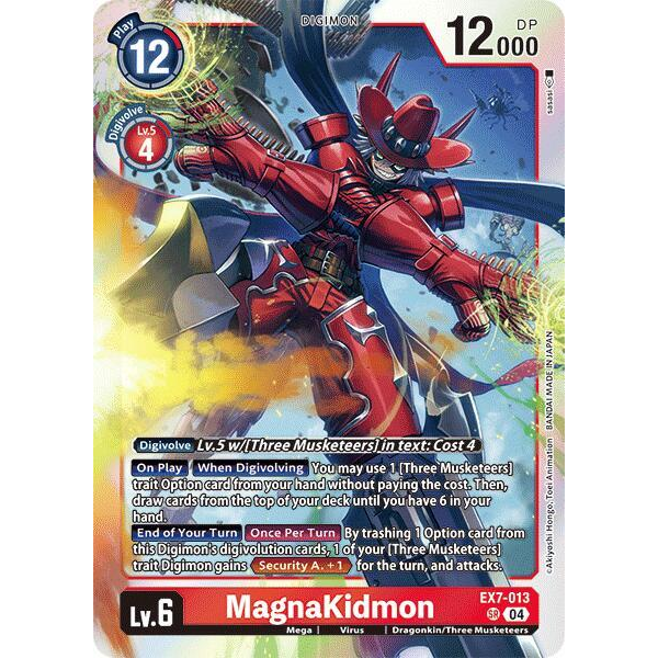 DCG [EX7-013 SR] MagnaKidmon