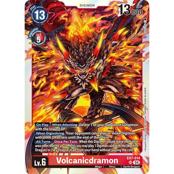 DCG [EX7-014 SR] Volcanicdramon