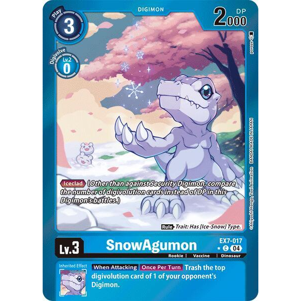DCG [EX7-017 C] SnowAgumon