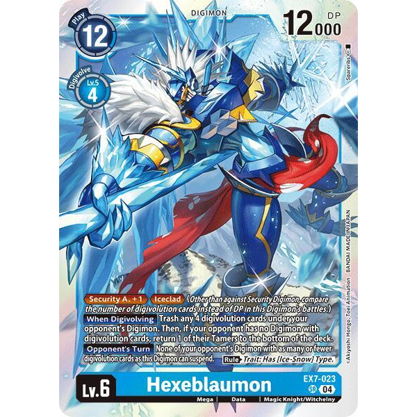 DCG [EX7-023 SR] Hexeblaumon