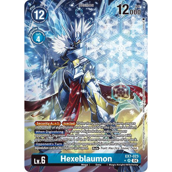 DCG [EX7-023 SR] Hexeblaumon (Alternate Art)