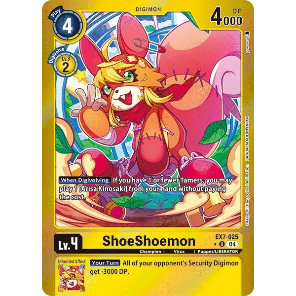 DCG [EX7-025 U] ShoeShoemon