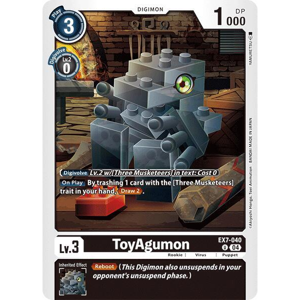 DCG [EX7-040 U] ToyAgumon