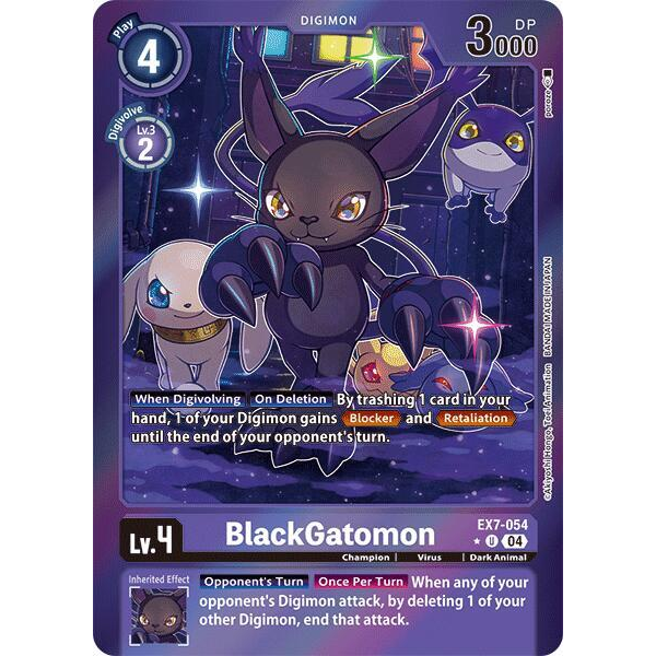 DCG [EX7-054 U] BlackGatomon