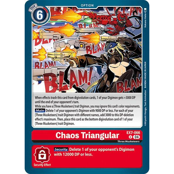 DCG [EX7-066 U] Chaos Triangular