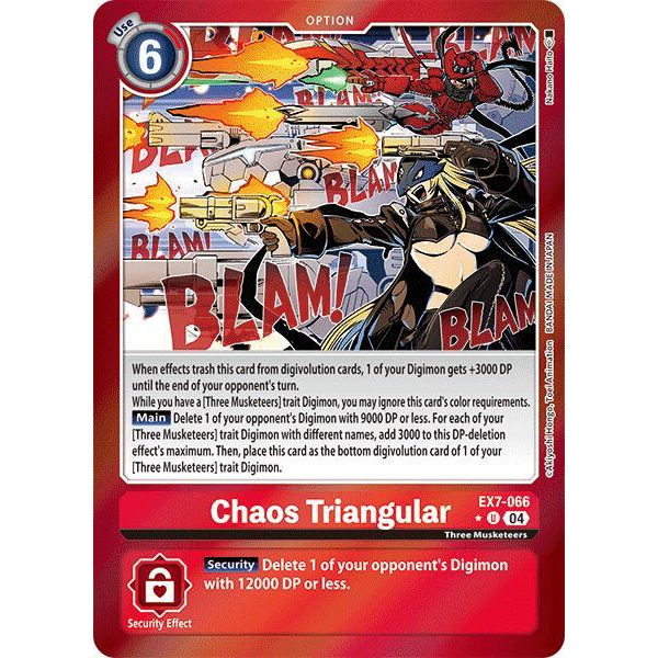 DCG [EX7-066 U] Chaos Triangular