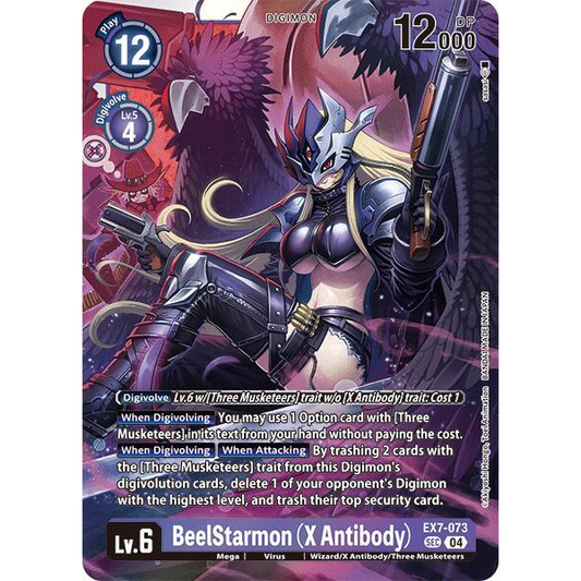 DCG [EX7-073 SEC] BeelStarmon (X Antibody) – Bento Gaming