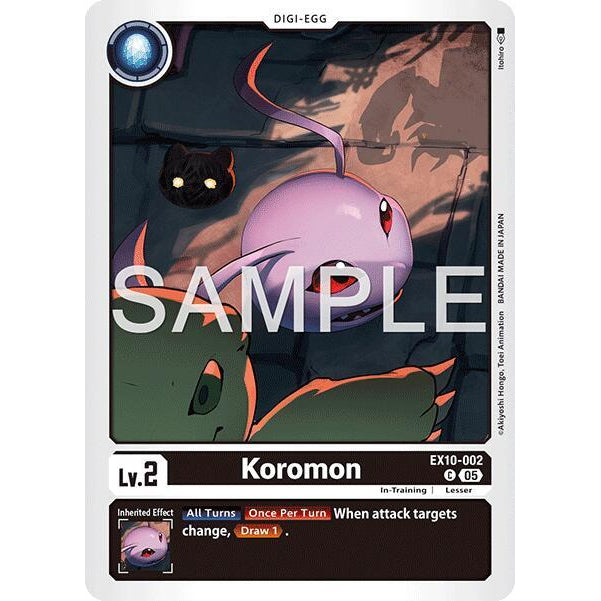 DCG [EX10-002 C] Koromon