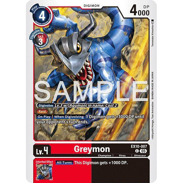 DCG [EX10-007 C] Greymon