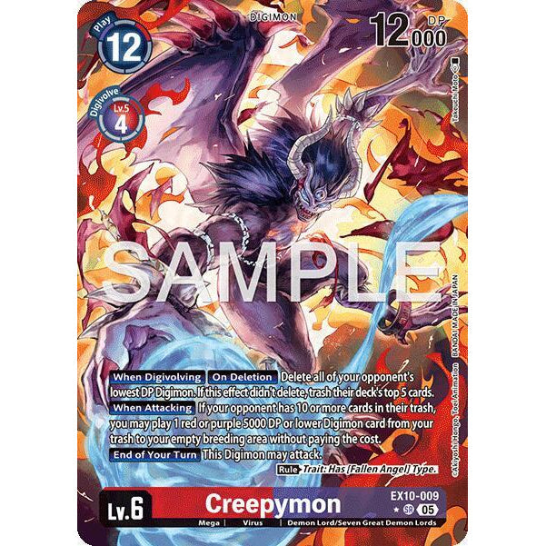 DCG [EX10-009 SR] Creepymon (Alternate Art)