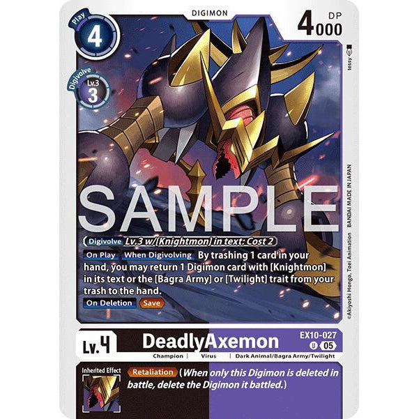 DCG [EX10-027 U] DeadlyAxemon