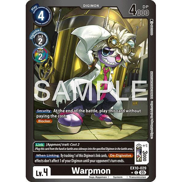 DCG [EX10-029 C] Warpmon (Limited Foil)