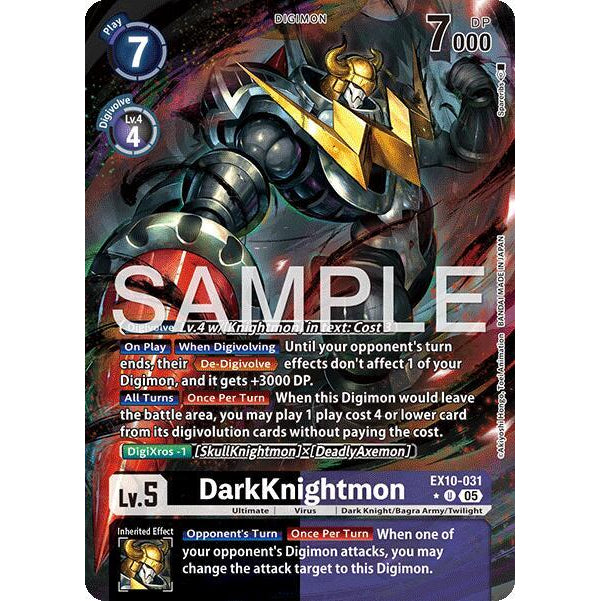 DCG [EX10-031 U] DarkKnightmon (Alternate Art)