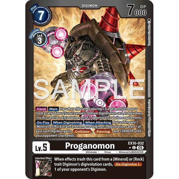 DCG [EX10-032 C] Proganomon (Limited Foil)