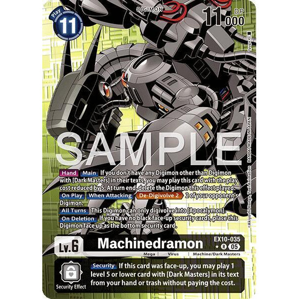 DCG [EX10-035 R] Machinedramon (Alternate Art)