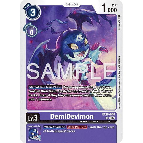 DCG [EX10-040 C] DemiDevimon