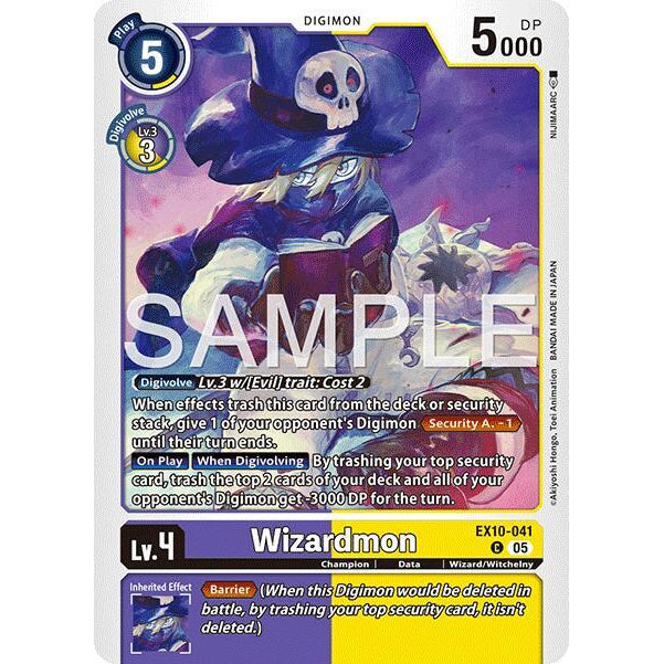 DCG [EX10-041 C] Wizardmon