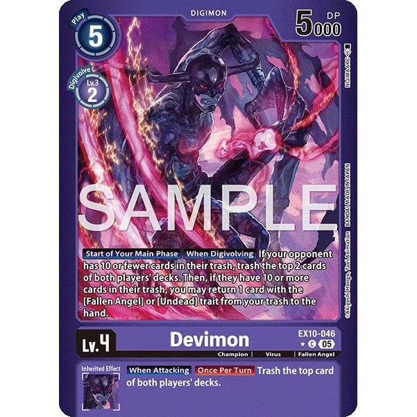 DCG [EX10-046 C] Devimon (Limited Foil)