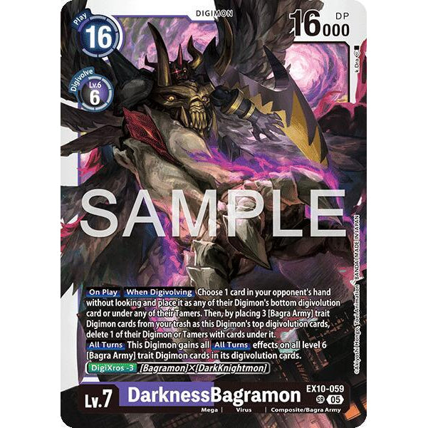 DCG [EX10-059 SR] DarknessBagramon