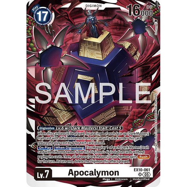 DCG [EX10-061 SR] Apocalymon