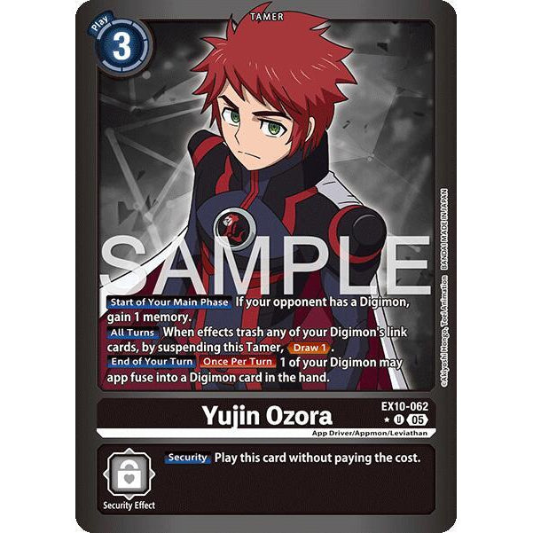 DCG [EX10-062 U] Yujin Ozora (Limited Foil)