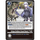 DCG [EX10-069 U] Unique Emblem: Gravel Hearts (Limited Foil)