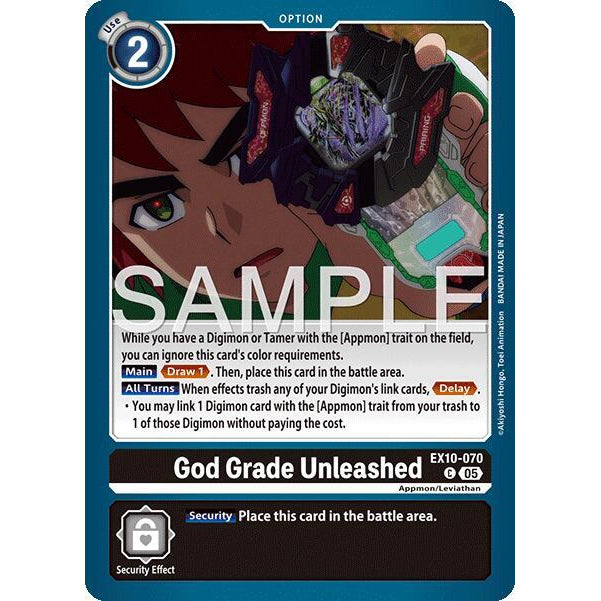 DCG [EX10-070 C] God Grade Unleashed